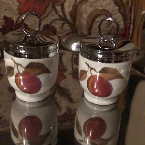 Estate sale! Vintage Royal Worcester egg coddler